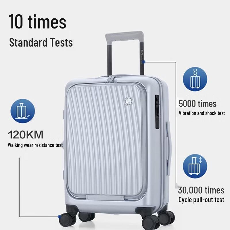 OIWAS OCX6641-20 20-inch Front-Opening Carry-on Luggage