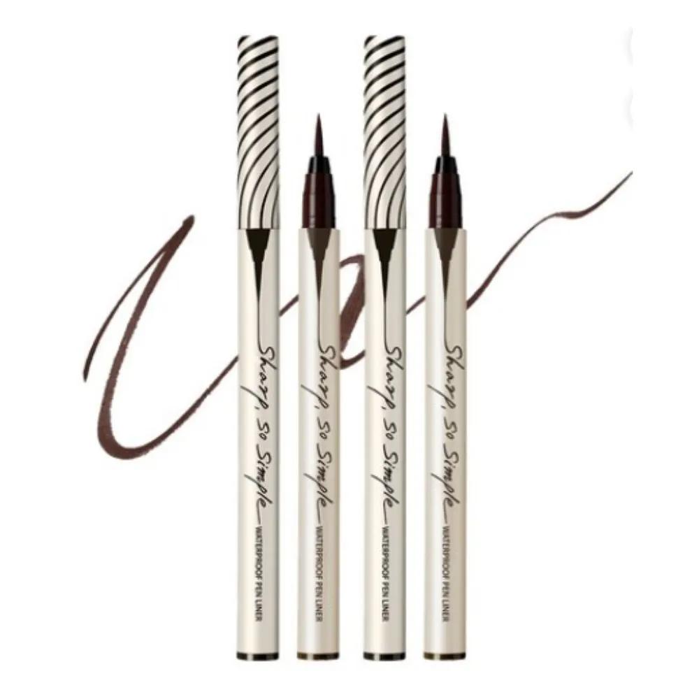 

Clio Sharp Водостойкая подводка-кисть Нет. 2 коричневых x 2