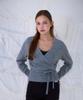ROSEFRANTZ Muse Wrap Rib Knit [Gray]