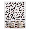 Leopard Print Nail Art Sticker Autumn And Winter Adhesive Obedient Nail Sticker Spice Girl Leopard Print Nail Art Decal