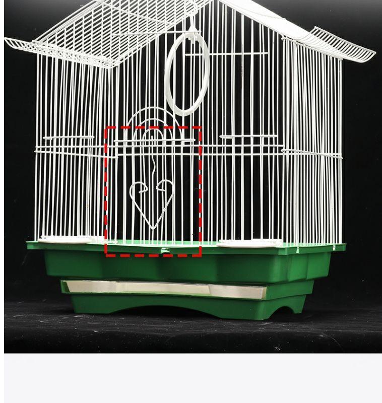 Luxury Home Villa Bird Cage for Small Parrots and Budgies - New Design with Embroidered Eye Pearl and Free Shipping.