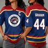 Campus Briar University Jersey For Women Men Graham 44 22 DI LAURENTIS 66 Tucker 46 Tshirts Couple V-neck Summer T-shirts