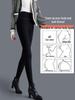 High Waist Extra-Thick Slimming Warm Pants for Mid-Aged & Elderly Mothers - Plus Velvet Cotton for Autumn/Winter