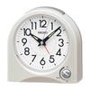 Seiko Clock Alarm Clock Table Clock Analog White Pearl 115 X 115 X 55mm KR520W