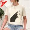 Konnichiwa Cat Tshirt Japanese Hello Kawaii Anime Cat Funny Cat Graphic Tee Unisex Cotton Cute Harajuku Streetwear Y2k Gift