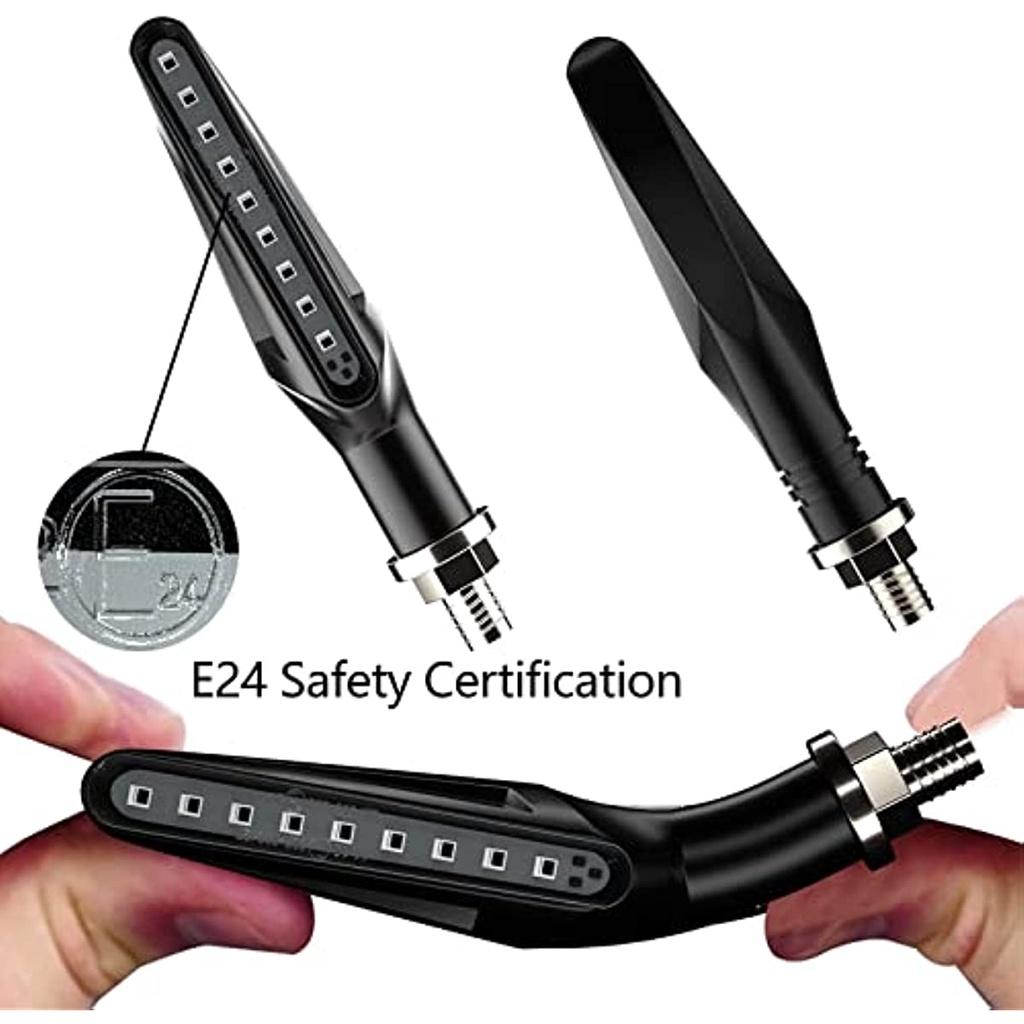 Led Indicator Motorcycle E Approved Universal Led Indicator Daytime Running Light Motorcycle Indicator Motorcycle Led Running Light Amber E24 Pack Of