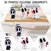 3D Printed Figurines, Cute And Adorable Ornaments, Children's Toys, Small Gifts, And Scary Yet Cute Collectibles.