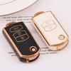 2 3 Buttons Car Key Cover Case Remote Shell Fob Bag Protector TPU Key Holder For Mazda 2 3 5 6 CX7 CX9 RX8 MX5 MPV Demio