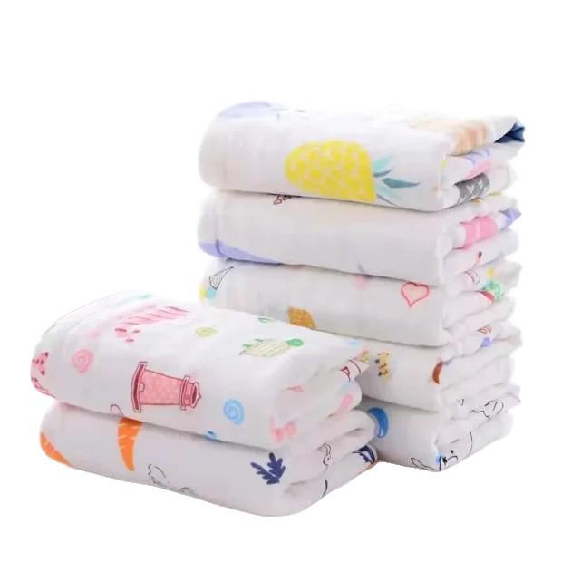 Newcomer Discount: Soft, Absorbent Pure Cotton Baby Washcloth - High-Density, Thick Gauze Towel