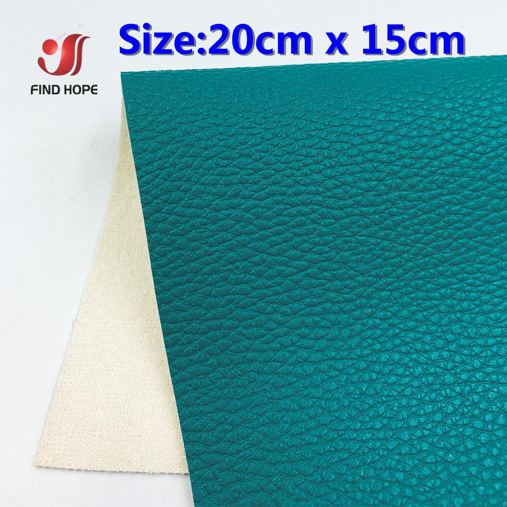 Lychee Pattern PU Leatherette Sewing Fabric Faux Leather Synthetic DIY Craft Brooch Bows Handmade Earring Making Doll Sheet