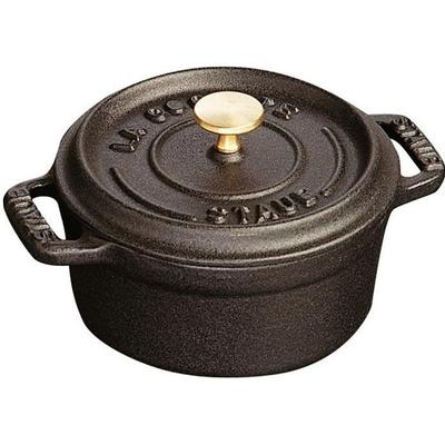 Round Cocotte (mini) Matte Black Staub