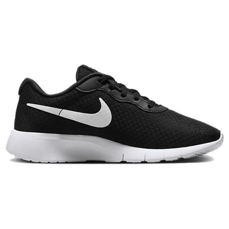 Nike Tanjun EasyOn Synthetic Leather Slip Resistant Low top Running Shoes Black Unisex DX9041-003