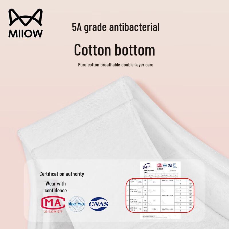 Maoren Women's Sterilized Disposable High-Waisted Cotton Underwear