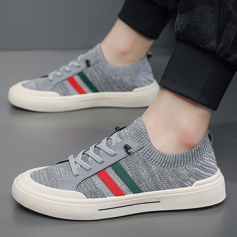 Men Luxury Casual Shoes Platform Sports Comfort Summer Mesh Breath Outdoor Walking Loafers Fashion Flat Shoes Tenis Masculino