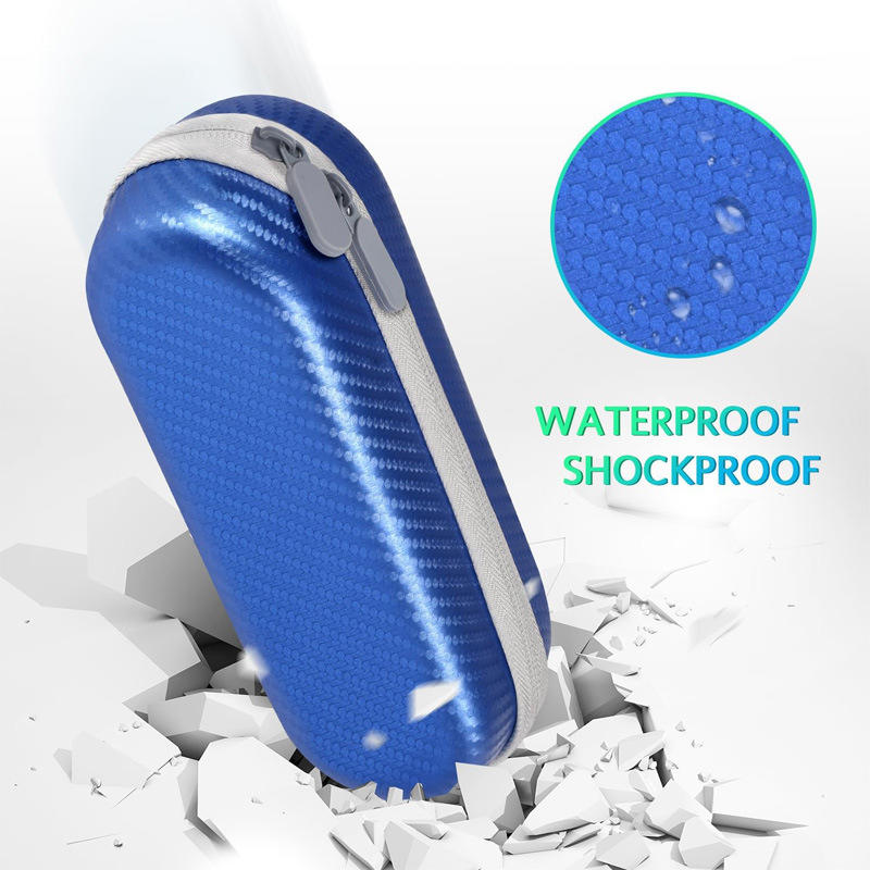 Portable Travel Toothbrush Case Protective Holder Toothbrush Case Charger Storage Box with Mesh Pocket