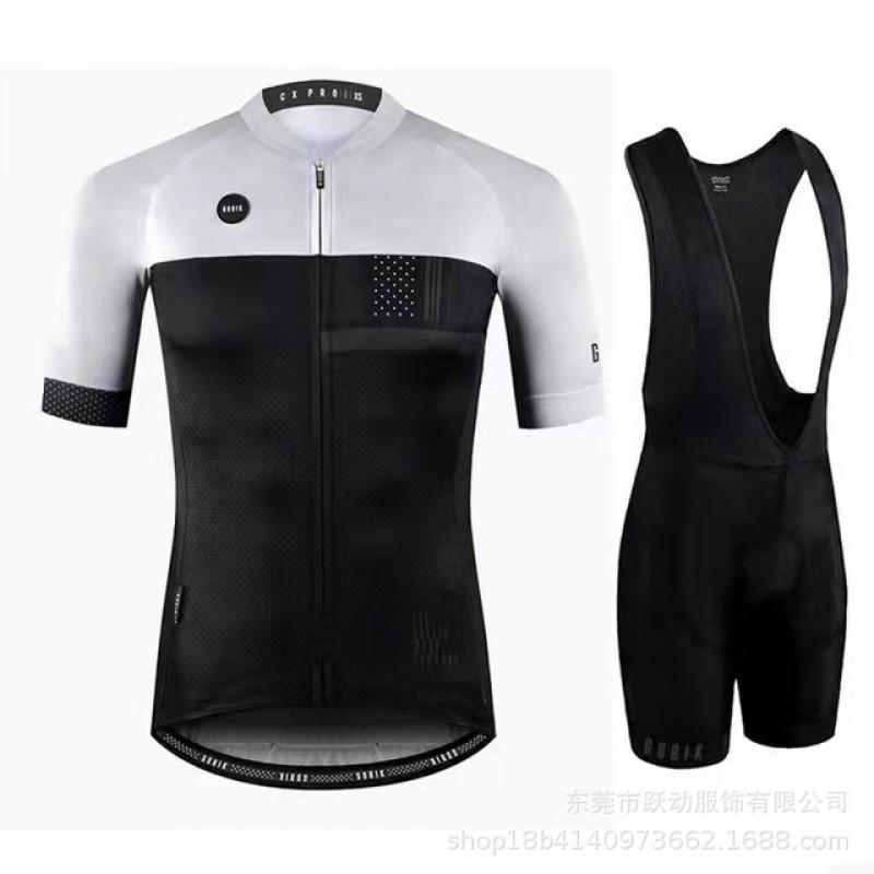 Men Women Cycling Jersey Set Long Sleeve Breathable Mountain Bike Outfit Sportswear