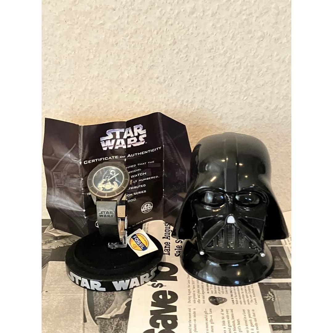 Used FOSSIL Star Wars Darth Vader Watch Limited Model