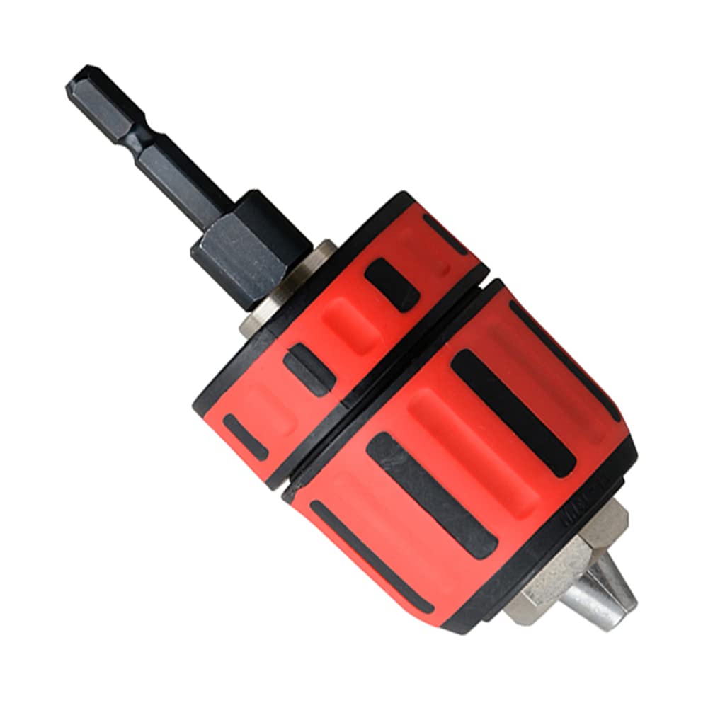 

ANEX AKL-195 Keyless Drill Chuck with Rubber Grip, 1.5-13mm [Highly Durable and Impact Resistant]