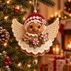 Crochet DIY Crochet Christmas Ornament Kit Handmade Christmas Hanging Decor  Holiday