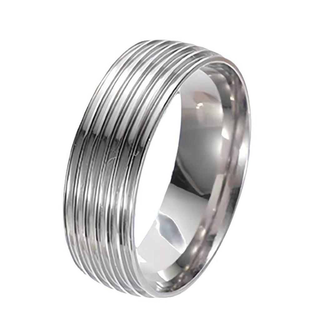Trendy Stainless Steel Rings Jewelry Set with Various Styles Stylish Rings Perfect for Daily Wear and Thoughtful Gifts