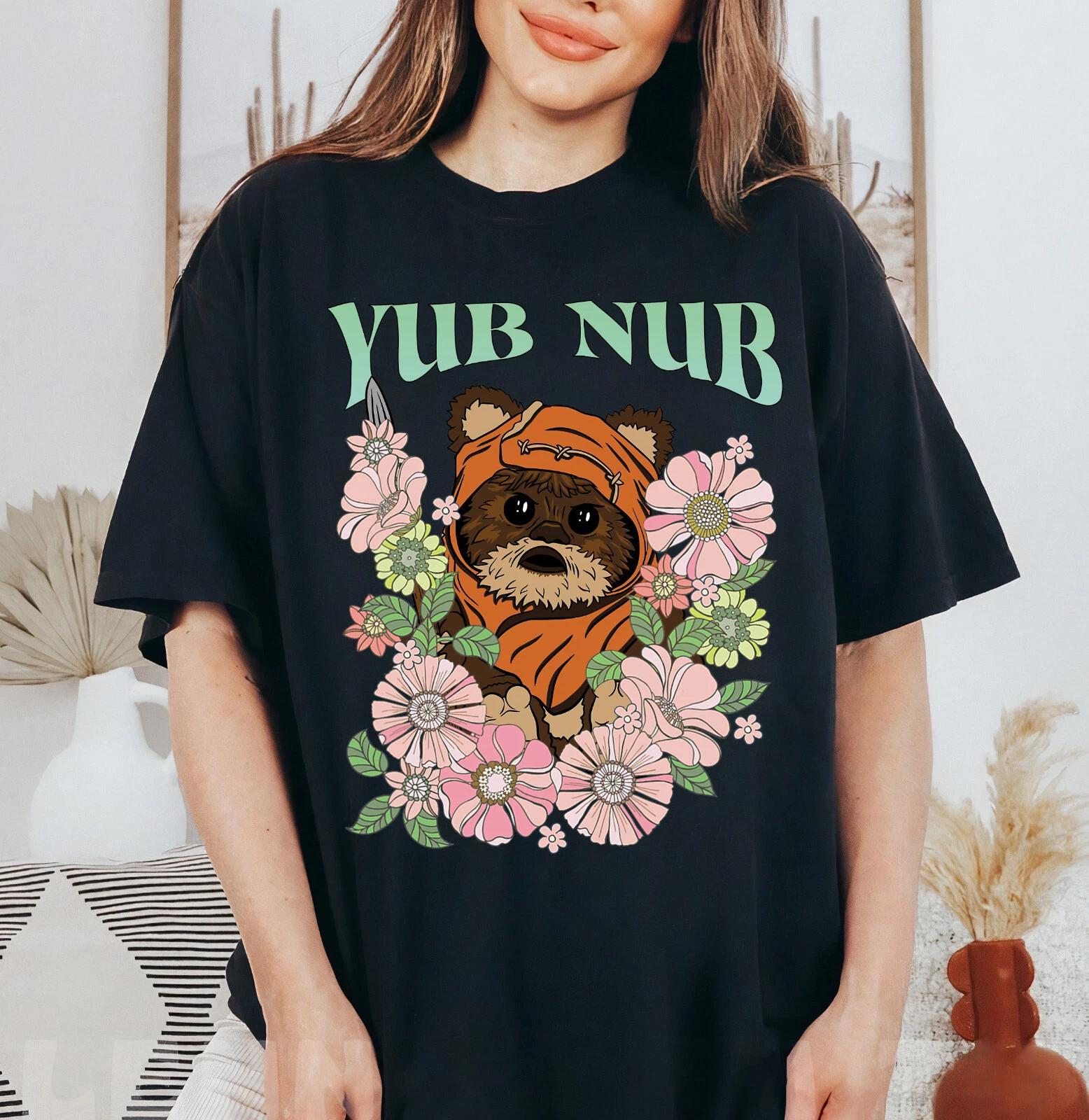 Star Wars Floral Ewok Yub Nub Shirt Unisex Adult Kid Shirt XL
