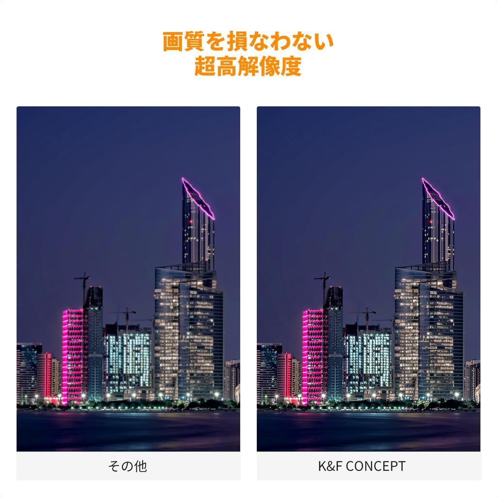 Concept 62mm Light Pollution Filter with Optical Glass Reproduces the True Colors of the Night for Night Photography K&F 28-Layer Coating, Sky,