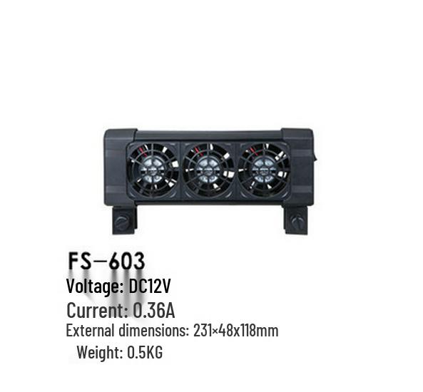 Silent Cooling Fan for Aquariums: Marine, Fish, and Plant Tanks with Quick Heat Dissipation