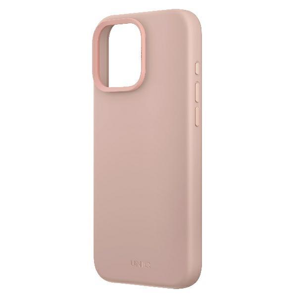 Uniq Etui Lino Hue Iphone 16 Pro 6.3Magclick Charging Różowy/Blush Pink