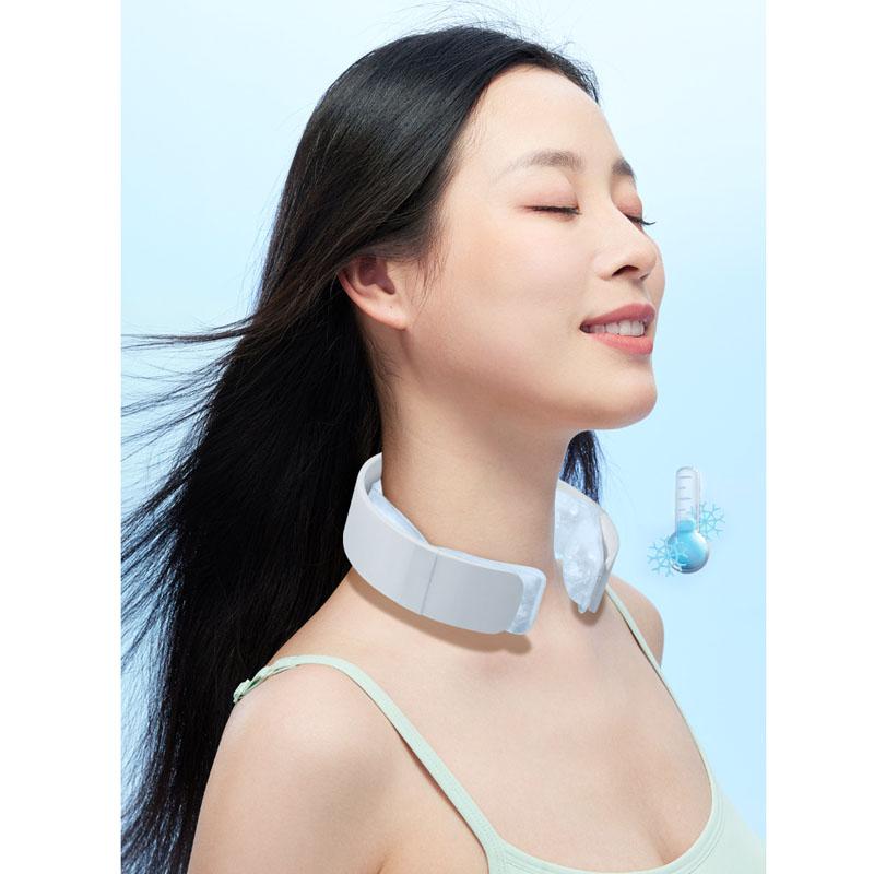 Summer Halter Cooling Neck Ring Full Wrap PCM Ice Neck Ring Heatstroke Prevention Cooling Neck Chiller