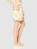 Gelato Pique Fruit Aloha Print Shorts PWFP212287 YEL F Women's