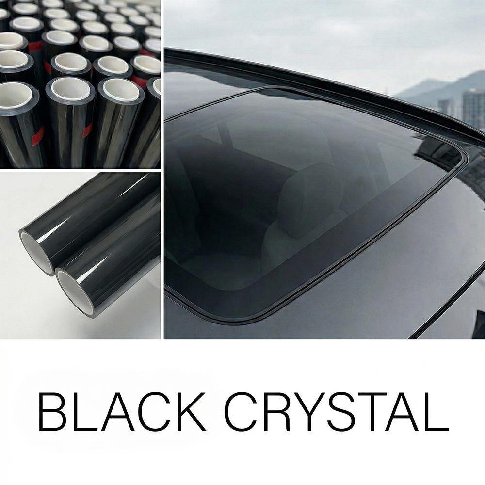 Car TPH Ice Armor Sunroof Protection Film 7.5Mil Black/Blue Ice Armor Anti-UV Anti-Fouling Heat Insulation Car Protective Film