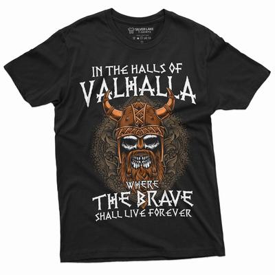 Vikingos Patriótico Viking Valhalla Camisa Viking Inspirational Tee Camiseta unisex