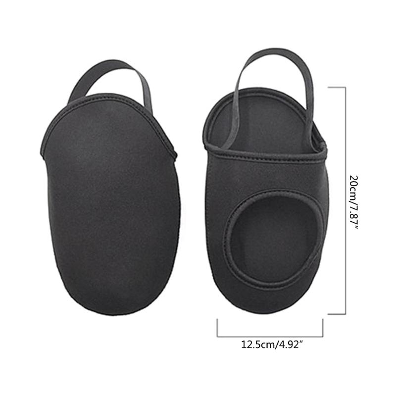 2Pcs Waterproof Cycling Shoe Cover Women Men Shoes Protector Cover Bike Overshoes Half Toe Lock Shoe Protector Boot Case