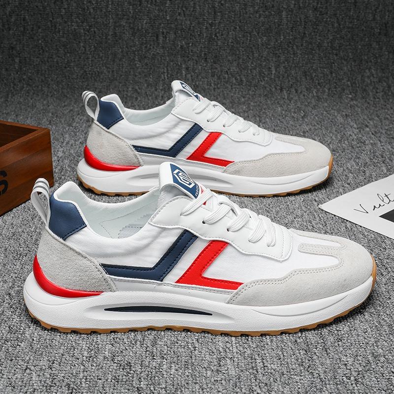 Fashion Man's Trendy Versatile Sports Shoes Flat Ultra-light Casual Shoes Summer Breathable Platform Men Non Slip Running Shoes De Tenis