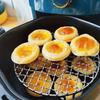 Steam Net Stainless Steel BBQ Cooling Rack Round Shape with Foot Air Fryer Rack Non-Stick Stackable Baking Rack Steaming