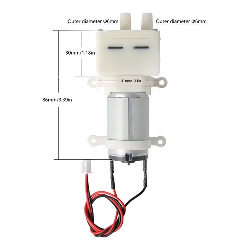 Small Vacuum Pumps Low Noise Electric Pumps 12v Vacuum Coating Machine Air Pumps Fish Tanks Pumps Quietly Air Pumps