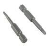 Alloy Steel Screwdriver Bits Grey Hex Shank Magnetic
