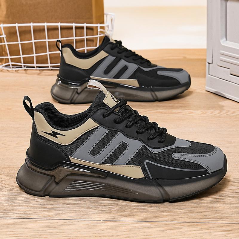 

2025 spring and autumn men s shoes new Forrest Gump soft-soled running shoes men s casual sports trendy shoes dad shoes breathable and lightweight 39