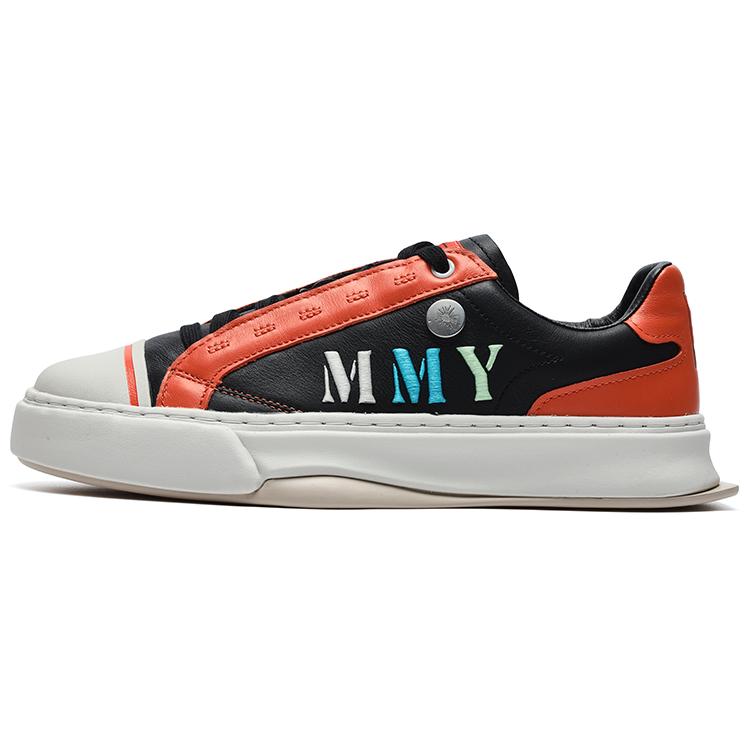 MIHARA YASUHIRO x FILA FM 4 Модные Низкие Скейтбордические Кроссовки Мужские Черно-Оранжевые F12M234209FBB 43