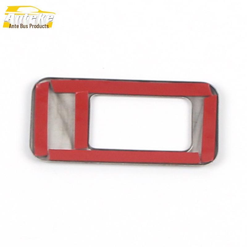 2020 Trunk Button Sequins: Stainless Steel Tailgate Box Control Adjustment Switch Decorative Sticker