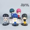 Blue Lock Anime Figurine Pvc Collectible Desk Decor With With Isagi Yoichi Bachira Meguru Character For Fans