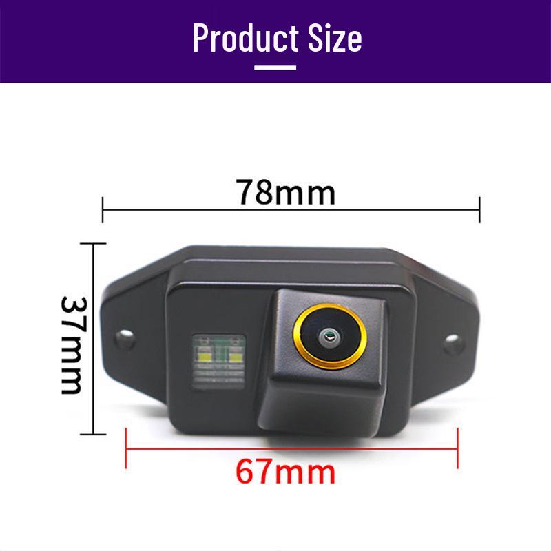 AHD Waterproof Night Vision Reversing Camera for Toyota Prado and Land Cruiser Models