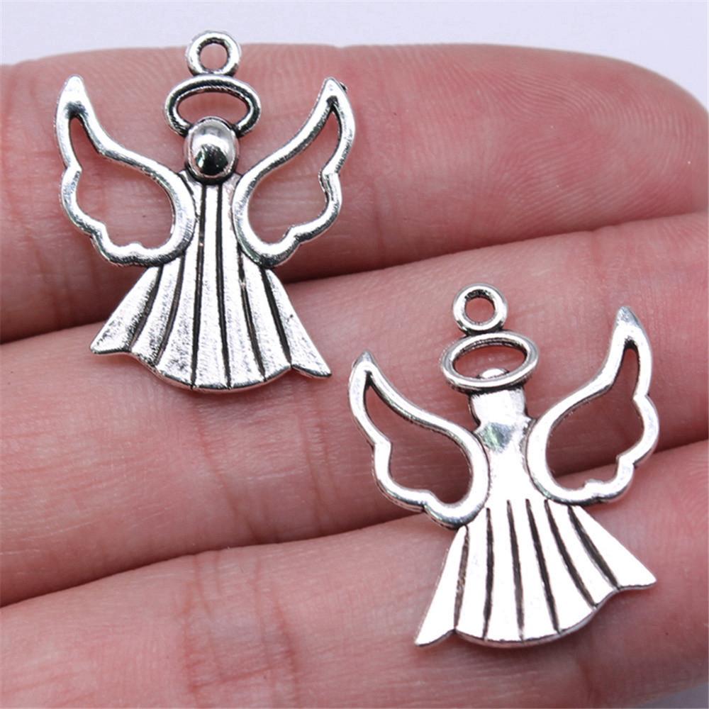 Angel Charms Pendant Female Jewellery Massive Ethnic Findings & Components