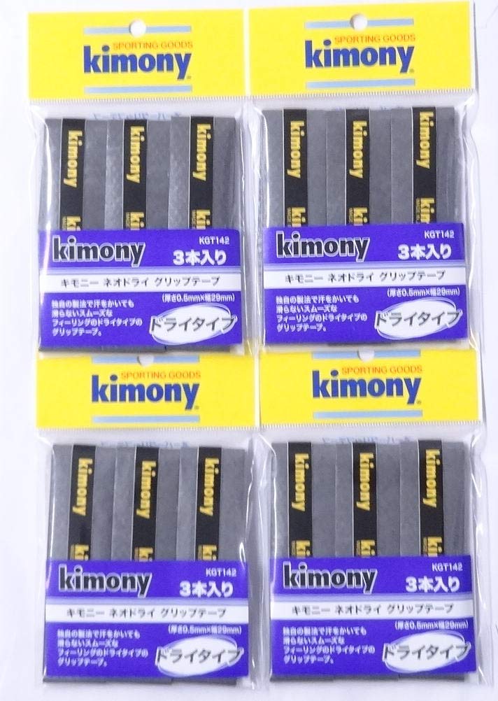 Кимоно Нео Драй Грип Тейп KGT142 Черный x (3 упаковки) 4 упаковки