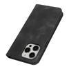 For iPhone 14 Pro Max Stand Case Magnetic Closure Skin Touch Leather Flip Phone Cover with Wallet