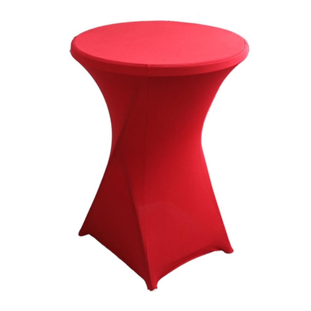 Height 110cm Stretch Tablecloth Round Diameter 80cm