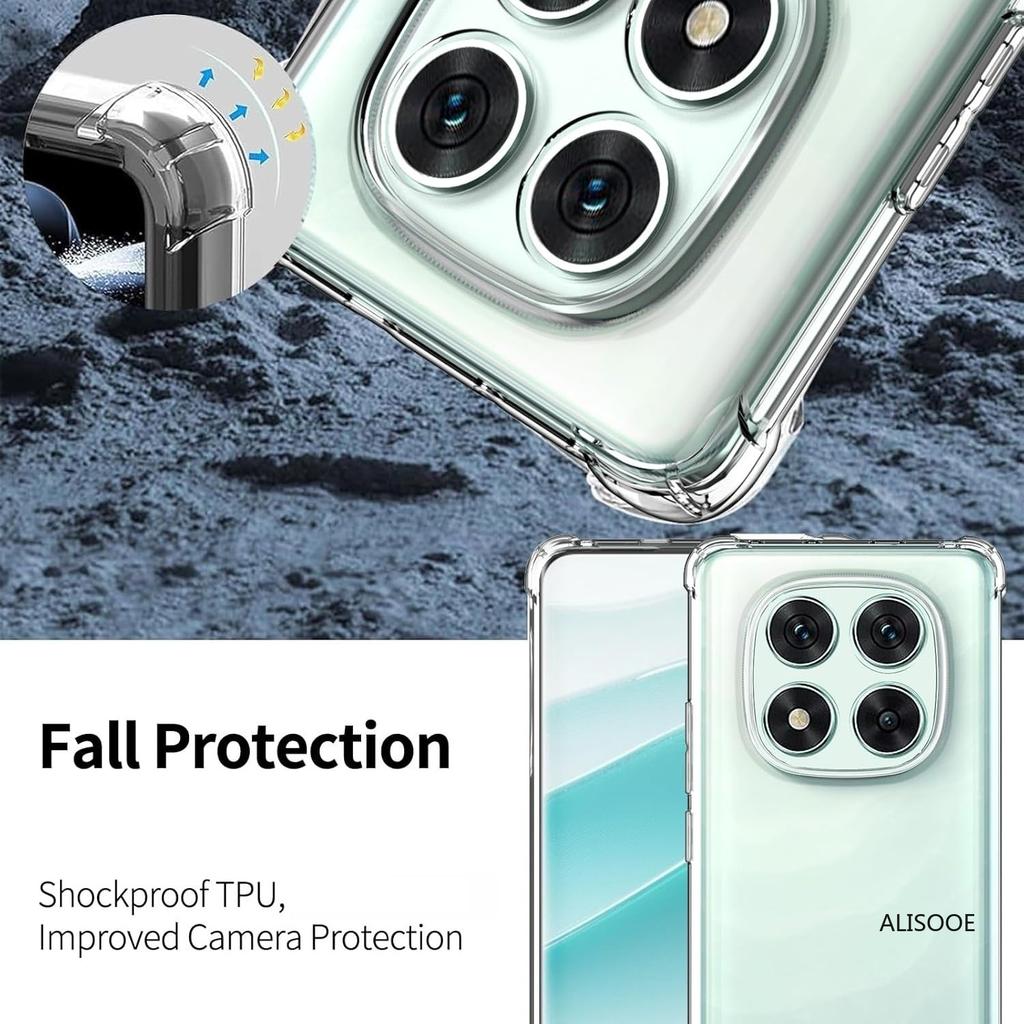 Clear Funda for Xiaomi Redmi Note 14 Pro 15 Pro Plus 5G Case Ultra Thin HD Transparent Soft Cover Protection Capa