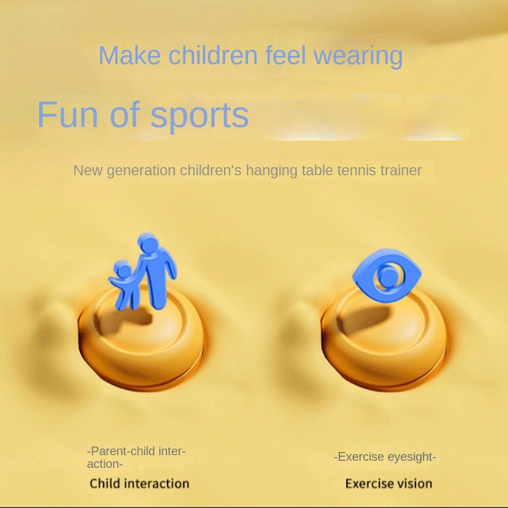 Self-Training Table Tennis Trainer Hanging Frog Sports Toy  Batting Practice