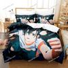 Summer Time Rendering Ushio Bedding Set Cartoon Anime Set Adult Kid Bedroom Duvet Cover Sets 3D Print Anime Home Textileextile7