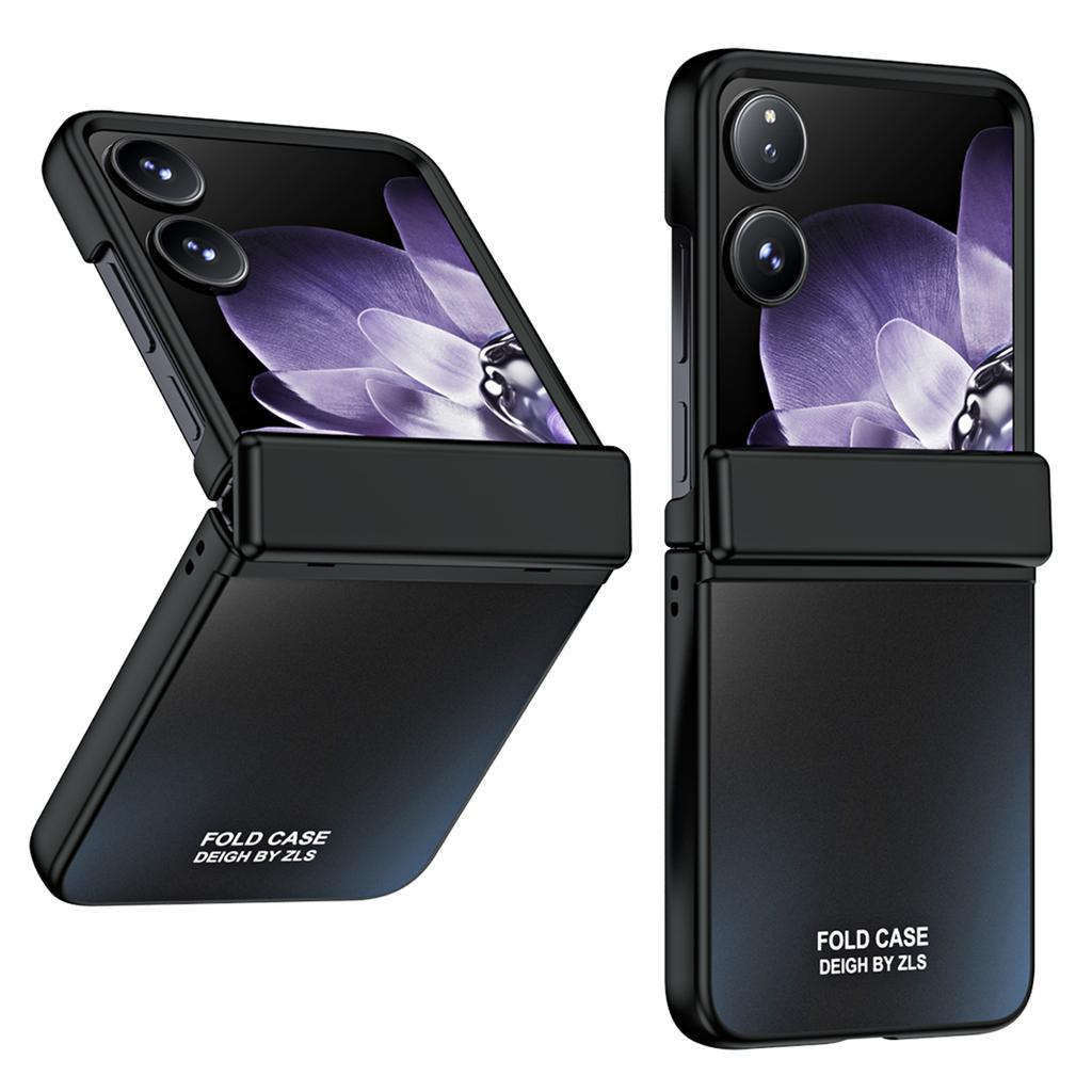 For Xiaomi Mix Flip 5G Case Electroplating Hard PC Protective Phone Cover